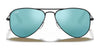 Ray-Ban JUNIOR AVIATOR RJ9506S Sunglasses / Arista Gold №223/6R / Green Mirror (3N 12.1%) / Size 52