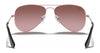 Ray-Ban JUNIOR AVIATOR RJ9506S Sunglasses / Arista Gold №223/6R / Green Mirror (3N 12.1%) / Size 52