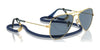 Ray-Ban JUNIOR AVIATOR RJ9506S Sunglasses / Arista Gold №223/6R / Green Mirror (3N 12.1%) / Size 52