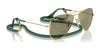 Ray-Ban JUNIOR AVIATOR RJ9506S Sunglasses / Arista Gold №223/6R / Green Mirror (3N 12.1%) / Size 52