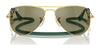 Ray-Ban JUNIOR AVIATOR RJ9506S Sunglasses / Arista Gold №223/6R / Green Mirror (3N 12.1%) / Size 52
