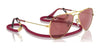 Ray-Ban JUNIOR AVIATOR RJ9506S Sunglasses / Arista Gold №223/6R / Green Mirror (3N 12.1%) / Size 52