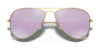 Ray-Ban JUNIOR AVIATOR RJ9506S Sunglasses / Arista Gold №223/6R / Green Mirror (3N 12.1%) / Size 52