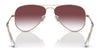 Ray-Ban JUNIOR AVIATOR RJ9506S Sunglasses / Arista Gold №223/6R / Green Mirror (3N 12.1%) / Size 52