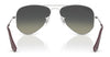 Ray-Ban JUNIOR AVIATOR RJ9506S Sunglasses / Arista Gold №223/6R / Green Mirror (3N 12.1%) / Size 52