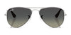 Ray-Ban JUNIOR AVIATOR RJ9506S Sunglasses / Arista Gold №223/6R / Green Mirror (3N 12.1%) / Size 52