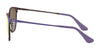 Ray-Ban JUNIOR ERIKA METAL RJ9538S Sunglasses | Size 50 / Violet On Brown №252/2Y / Pink (3N 17%)
