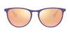 Ray-Ban JUNIOR ERIKA METAL RJ9538S Sunglasses | Size 50 / Violet On Brown №252/2Y / Pink (3N 17%)