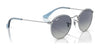 Ray-Ban JUNIOR ROUND RJ9547S Sunglasses | Size 44 / Arista Gold №223/T5 / Brown (Polarized) (3P 14%)
