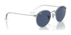 Ray-Ban JUNIOR ROUND RJ9547S Sunglasses | Size 44 / Arista Gold №223/T5 / Brown (Polarized) (3P 14%)