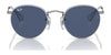 Ray-Ban JUNIOR ROUND RJ9547S Sunglasses | Size 44 / Arista Gold №223/T5 / Brown (Polarized) (3P 14%)