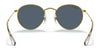 Ray-Ban JUNIOR ROUND RJ9547S Sunglasses | Size 44 / Arista Gold №223/T5 / Brown (Polarized) (3P 14%)