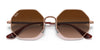 Ray-Ban RJ9549S Sunglasses | Size 48 / Copper №283/13 / Brown Gradient Dark Brown (3N 16%)