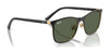 Ray-Ban RJ9551S Sunglasses | Size 48 / Black On Silver №295/81 / Dark Grey (Polarized) (3P 10%)