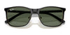 Ray-Ban RJ9551S Sunglasses | Size 48 / Black On Silver №295/81 / Dark Grey (Polarized) (3P 10%)