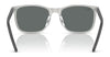 Ray-Ban RJ9551S Sunglasses | Size 48 / Black On Silver №295/81 / Dark Grey (Polarized) (3P 10%)