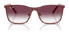 Ray-Ban RJ9551S Sunglasses | Size 48 / Black On Silver №295/81 / Dark Grey (Polarized) (3P 10%)