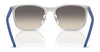 Ray-Ban RJ9551S Sunglasses | Size 48 / Black On Silver №295/81 / Dark Grey (Polarized) (3P 10%)