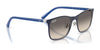 Ray-Ban RJ9551S Sunglasses | Size 48 / Black On Silver №295/81 / Dark Grey (Polarized) (3P 10%)