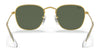 Ray-Ban JUNIOR FRANK RJ9557S Sunglasses | Size 46 / Gold №286/71 / Dark Green (3N 12.9%)