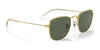 Ray-Ban JUNIOR FRANK RJ9557S Sunglasses | Size 46 / Gold №286/71 / Dark Green (3N 12.9%)