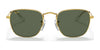 Ray-Ban JUNIOR FRANK RJ9557S Sunglasses | Size 46 / Gold №286/71 / Dark Green (3N 12.9%)