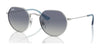 Ray-Ban JUNIOR JACK RJ9565S Sunglasses | Size 47 / Silver №212/4L / Grey Blue (2N 25%)