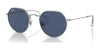 Ray-Ban JUNIOR JACK RJ9565S Sunglasses | Size 47 / Silver №212/80 / Dark Blue (3N 15.3%)