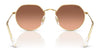 Ray-Ban JUNIOR JACK RJ9565S Sunglasses | Size 47 / Arista Gold №223/T5 / Brown (Polarized) (3P 14%)
