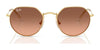Ray-Ban JUNIOR JACK RJ9565S Sunglasses | Size 47 / Arista Gold №223/T5 / Brown (Polarized) (3P 14%)