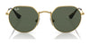 Ray-Ban JUNIOR JACK RJ9565S Sunglasses | Size 47 / Arista Gold №223/T5 / Brown (Polarized) (3P 14%)