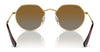 Ray-Ban JUNIOR JACK RJ9565S Sunglasses | Size 47 / Arista Gold №223/T5 / Brown (Polarized) (3P 14%)