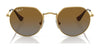 Ray-Ban JUNIOR JACK RJ9565S Sunglasses | Size 47 / Arista Gold №223/T5 / Brown (Polarized) (3P 14%)