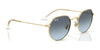 Ray-Ban JUNIOR JACK RJ9565S Sunglasses | Size 47 / Arista Gold №223/T5 / Brown (Polarized) (3P 14%)