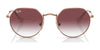 Ray-Ban JUNIOR JACK RJ9565S Sunglasses | Size 47 / Arista Gold №223/T5 / Brown (Polarized) (3P 14%)