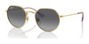 Ray-Ban JUNIOR JACK RJ9565S Sunglasses | Size 47 / Arista Gold №292/T3 / Grey (Polarized) (3P 13%)