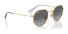 Ray-Ban JUNIOR JACK RJ9565S Sunglasses | Size 47 / Arista Gold №223/T5 / Brown (Polarized) (3P 14%)