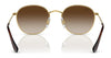 Ray-Ban JUNIOR ROB RJ9572S Sunglasses | Size 48 / Arista Gold №223/71 / Dark Green (3N 12.9%)