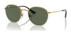 Ray-Ban JUNIOR ROB RJ9572S Sunglasses | Size 48 / Arista Gold №223/71 / Dark Green (3N 12.9%)