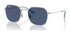 Ray-Ban RJ9594S Sunglasses | Size 49 / Silver №212/80 / Dark Blue (3N 15.3%)