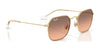 Ray-Ban RJ9594S Sunglasses | Size 49 / Arista Gold №223/71 / Dark Green (3N 12.9%)