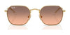 Ray-Ban RJ9594S Sunglasses | Size 49 / Arista Gold №223/71 / Dark Green (3N 12.9%)