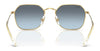 Ray-Ban RJ9594S Sunglasses | Size 49 / Arista Gold №223/71 / Dark Green (3N 12.9%)