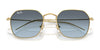 Ray-Ban RJ9594S Sunglasses | Size 49 / Arista Gold №223/71 / Dark Green (3N 12.9%)