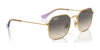 Ray-Ban RJ9594S Sunglasses | Size 49 / Arista Gold №223/71 / Dark Green (3N 12.9%)
