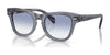 Ray-Ban RJ9707S Sunglasses | Size 46 / Transparent Blue №712819 / Blue (1N 46%)