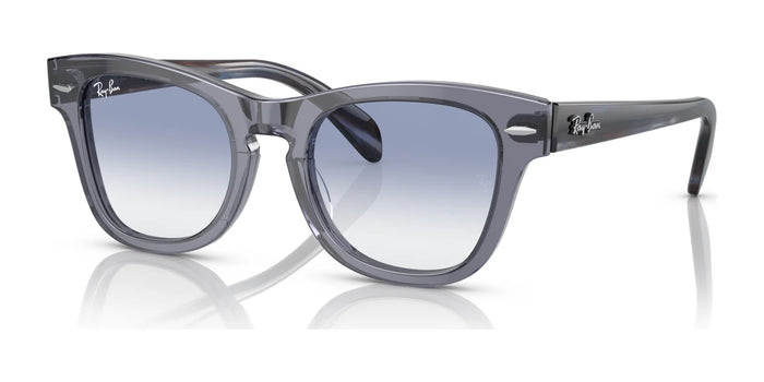 Ray-Ban RJ9707S Sunglasses | Size 46 / Transparent Blue №712819 / Blue (1N 46%)