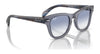 Ray-Ban RJ9707S Sunglasses | Size 46 / Transparent Blue №712819 / Blue (1N 46%)