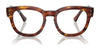Ray-Ban MEGA HAWKEYE RX0298V Eyeglasses | Size 50 / Blue On Transparent Blue №8324
