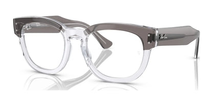 Ray-Ban MEGA HAWKEYE RX0298V Eyeglasses Grey On Transparent